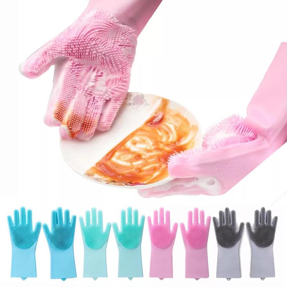 Multi Use Silicone Cleaning Gloves