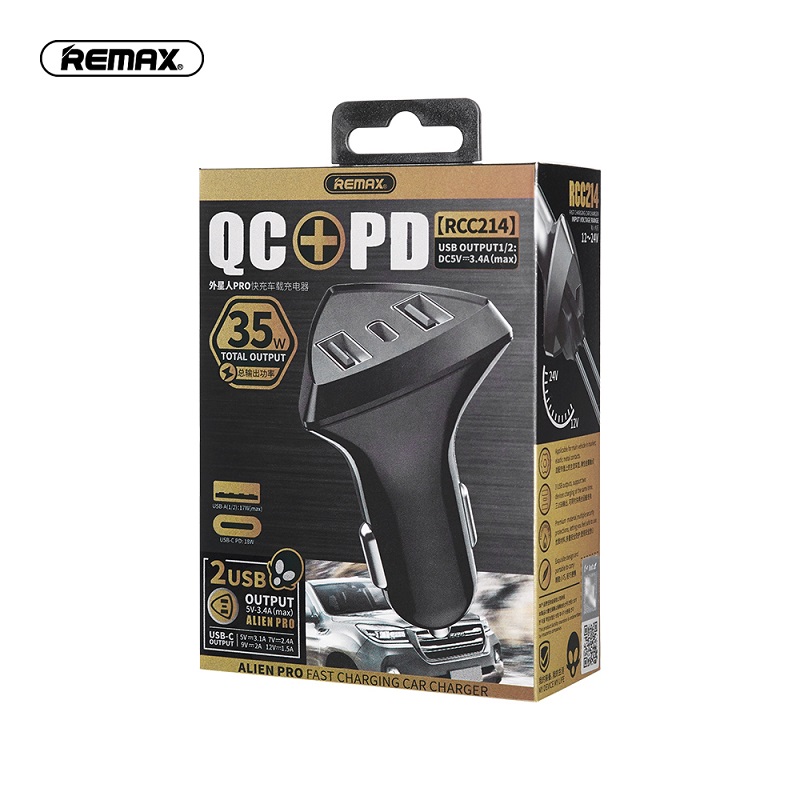 Remax RCC 214 Car Charger