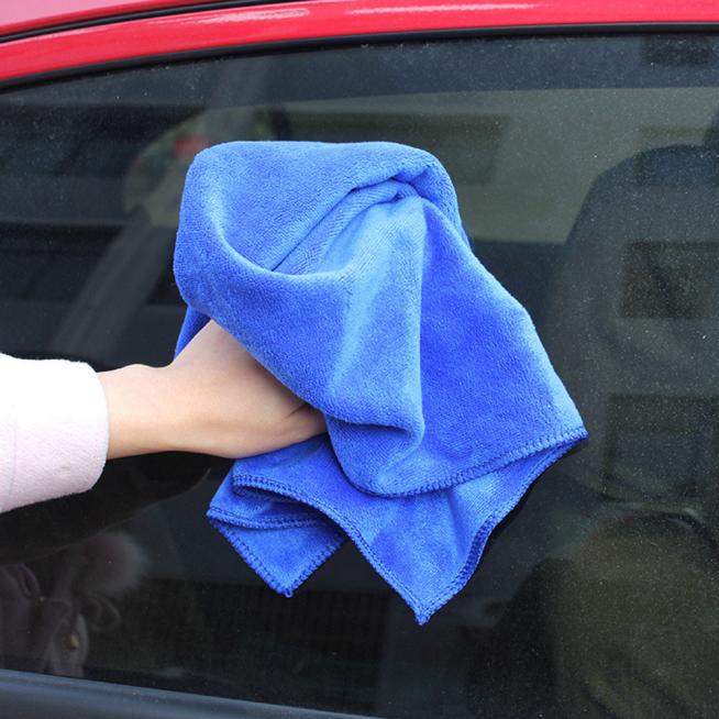 Pack of 5 Thicken Car Care Microfiber Cleaning Towel 30 Cm * 60 Cm