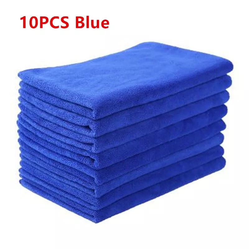 Pack of 10 Thicken Car Care Microfiber Cleaning Towel 30 Cm * 60 Cm