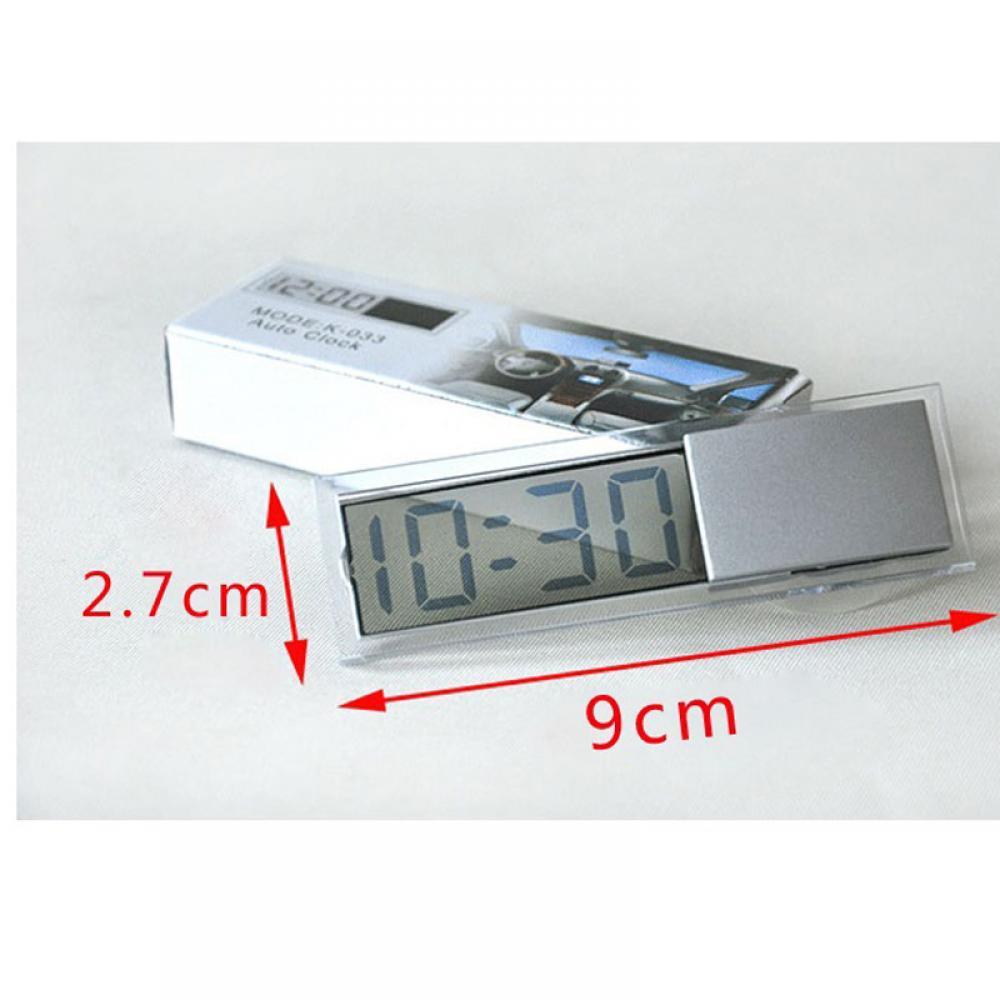 Car Digital Clock with Suction Cup