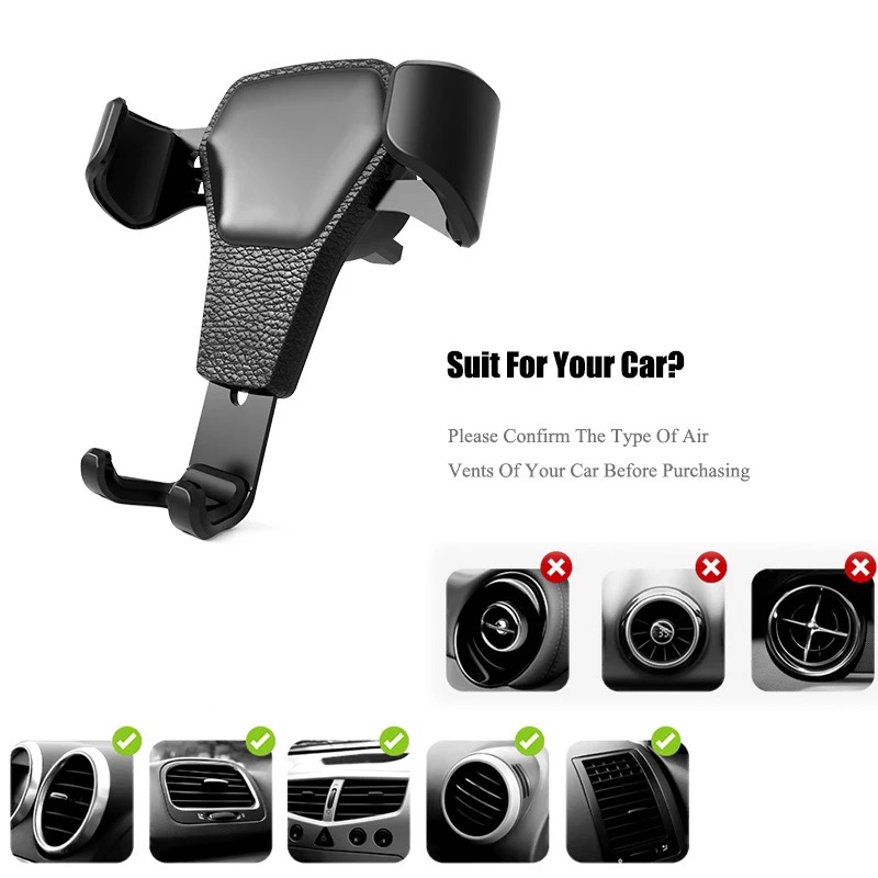 Universal Gravity Car Air Vent Phone Holder