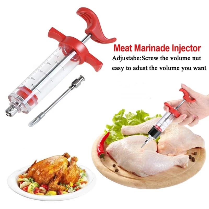 BBQ Meat Marinade Injector