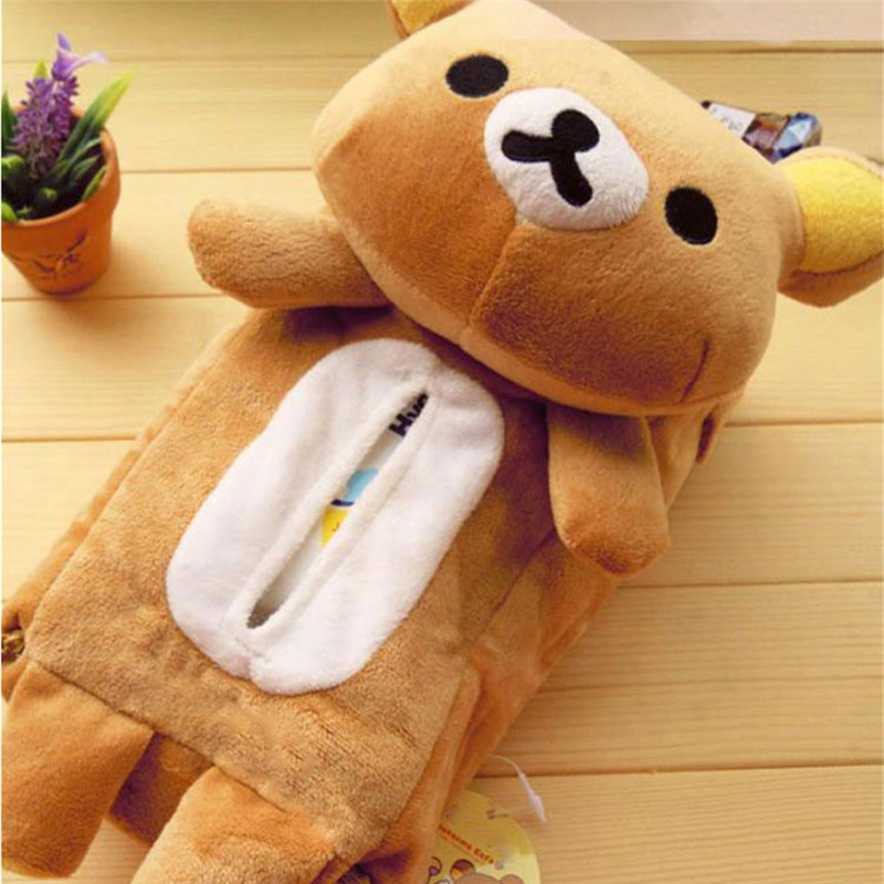 Car Bear Hanging Tissue Box