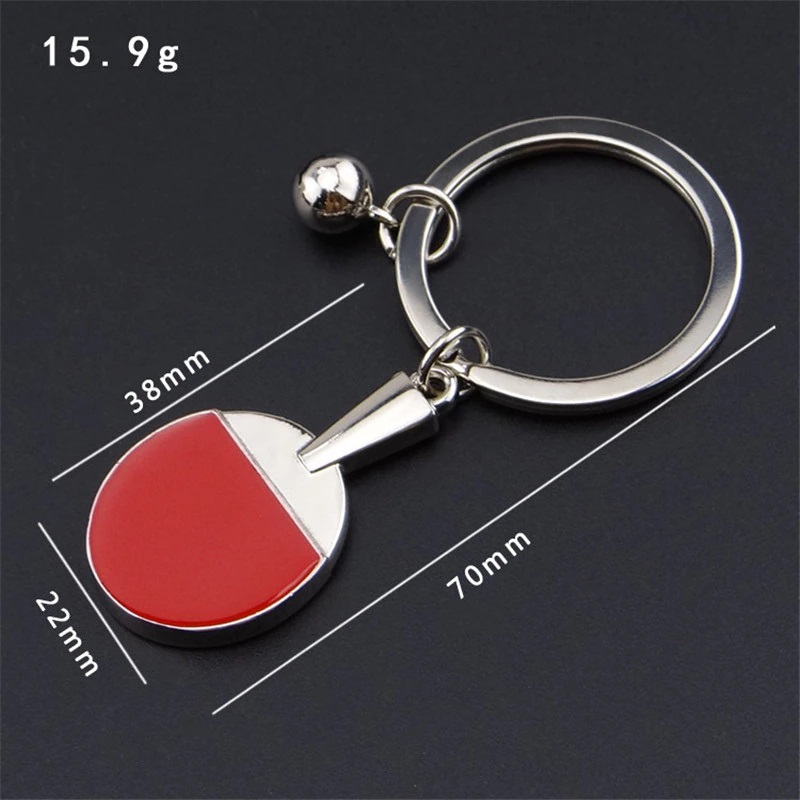 Table Tennis Key Chain