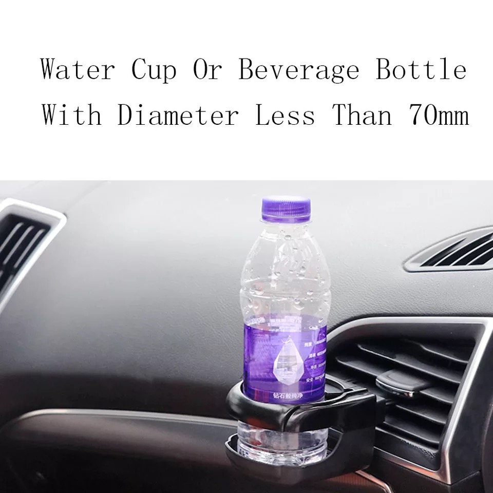 Universal Car Styling Cup Drink Holder Black