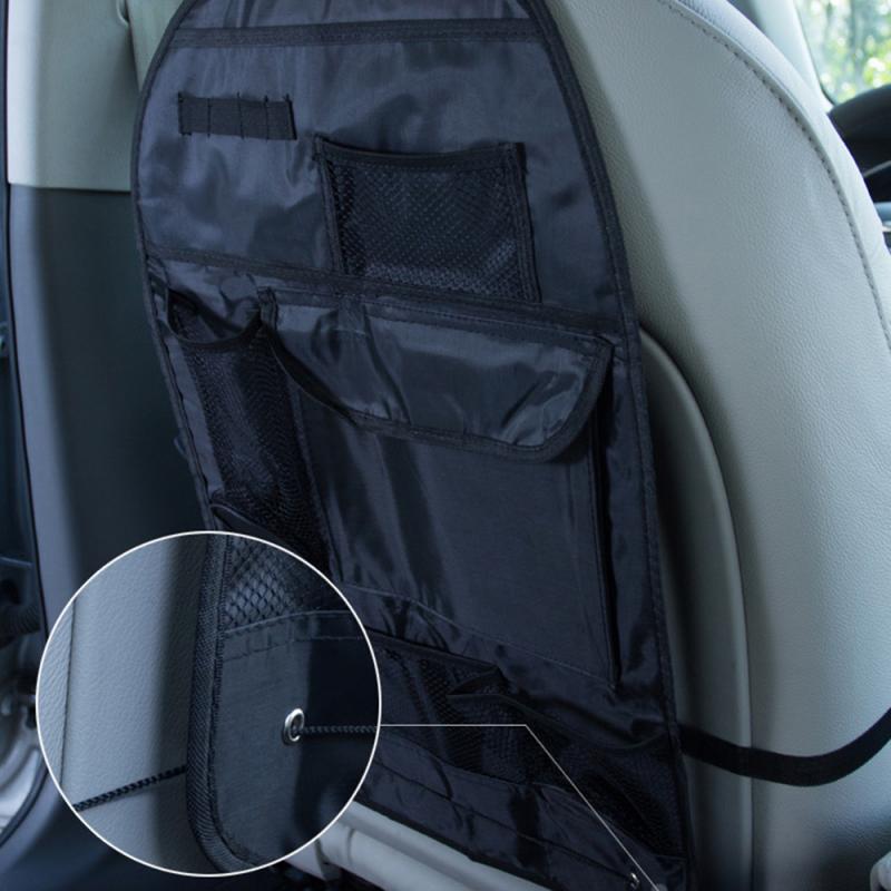 Car Back Seat Storage Organizer Trash Net Holder Multi-Pockets