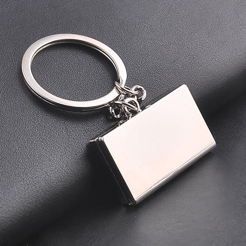 Creative Laptop Shape Metal Key Chain