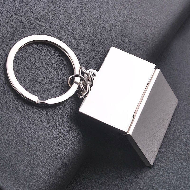 Creative Laptop Shape Metal Key Chain