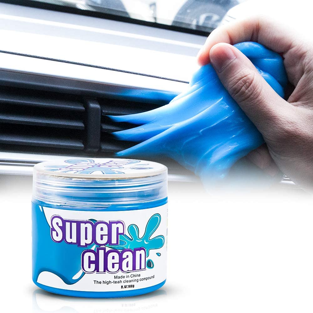 Universal Car Vent Magic Dust Cleaner, Laptop Keyboard Sliding Gel