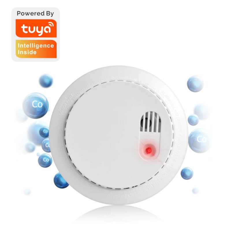 Tuya Carbon Monoxide Smoke Detector WIFI