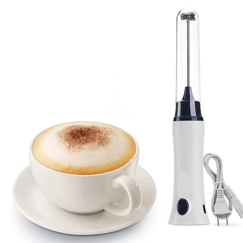 Rechargeable Handheld Electric Coffee Mixer