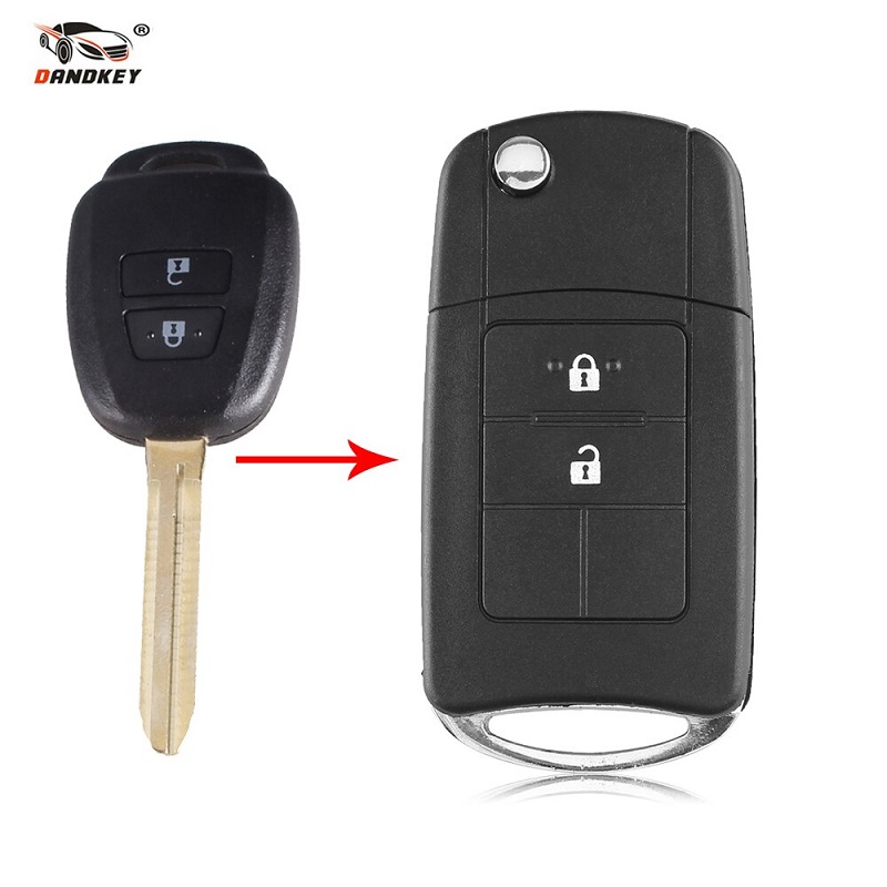 Modified Remote Key Shell Case For T.o.y.o.t.a C.o.r.o.l.l.a