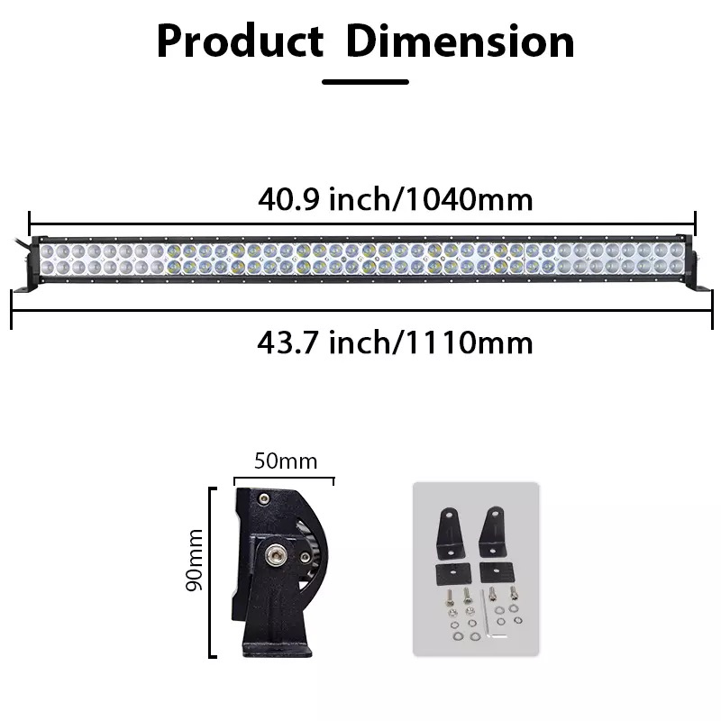 240w SMD Roof Bar Light 3.5 Foot 41 inch High Accuracy Jeep Light Sharp Light Jeep Decoration Light Flood Spot Combo Beam Offroad Light Driving Fog Lamp