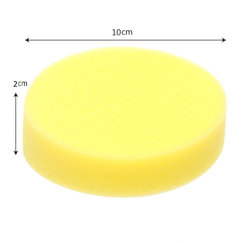 6 Pcs Universal Wax Sponge Applicator Pad