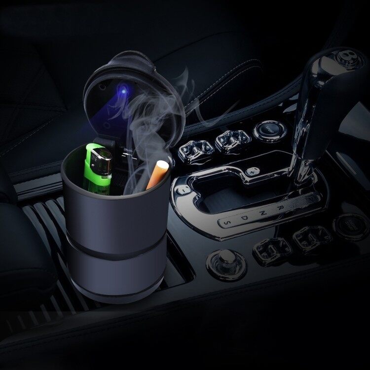 Multifunction Portable Car Led Ashtray