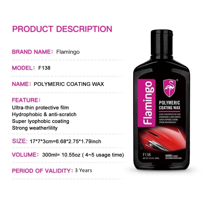 Flamingo Polymeric Car Coating Wax