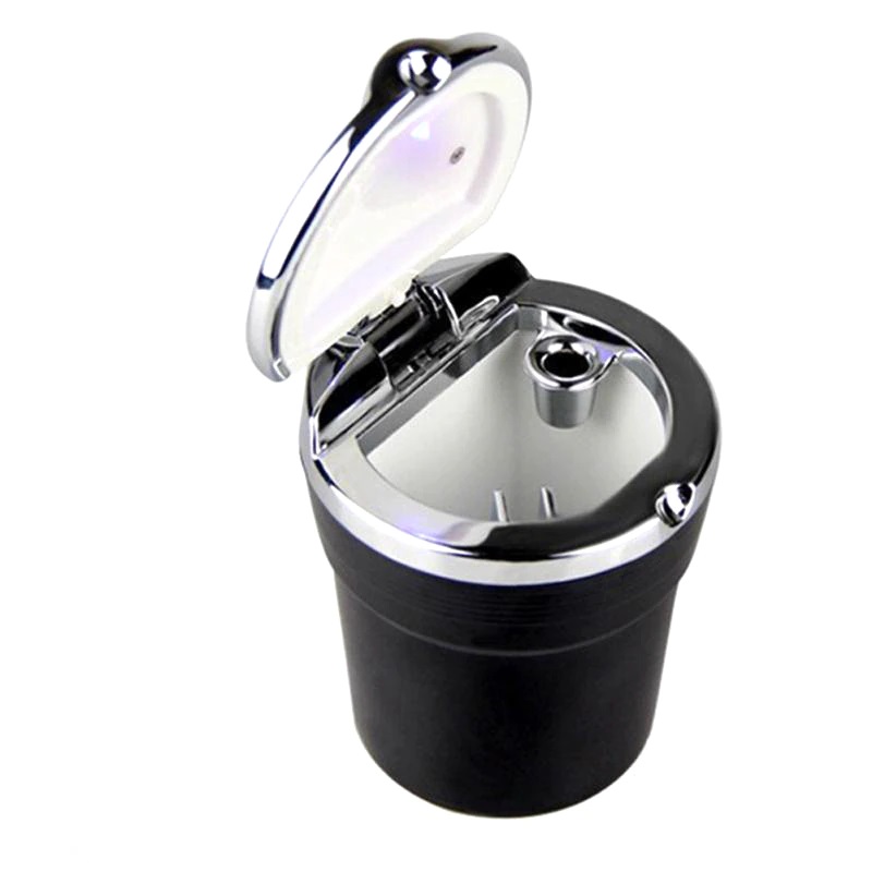 Universal Portable Ashtray With LED Lights