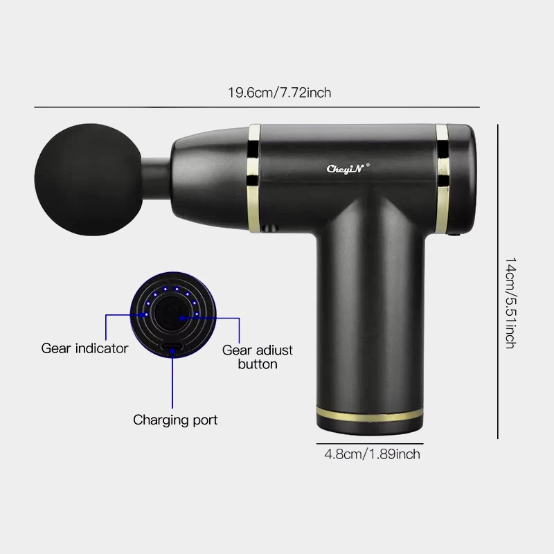 Portable Rechargeable Deep Tissue Massage SK-168