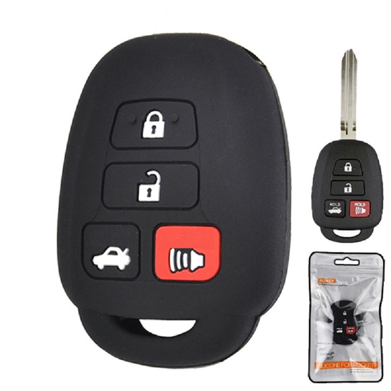 To-yota Corolla Silicone Key Cover 4 Button
