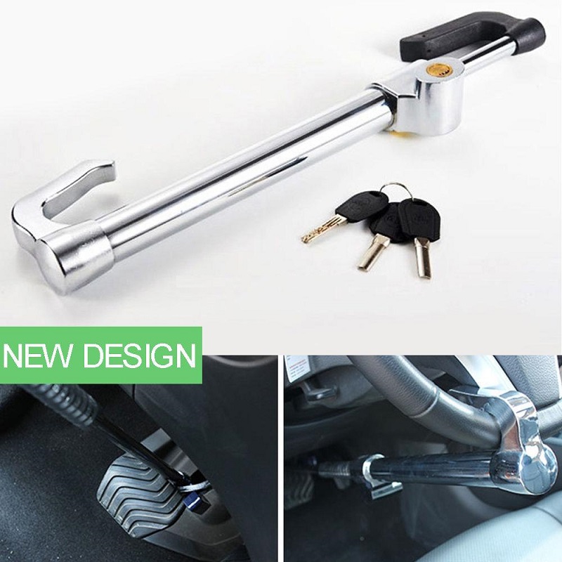 Car Security Steel Lock For Steering To Clutch