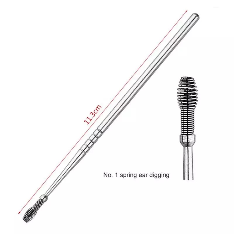 Stainless Steel Ear Wax Catcher Cleaning Tool