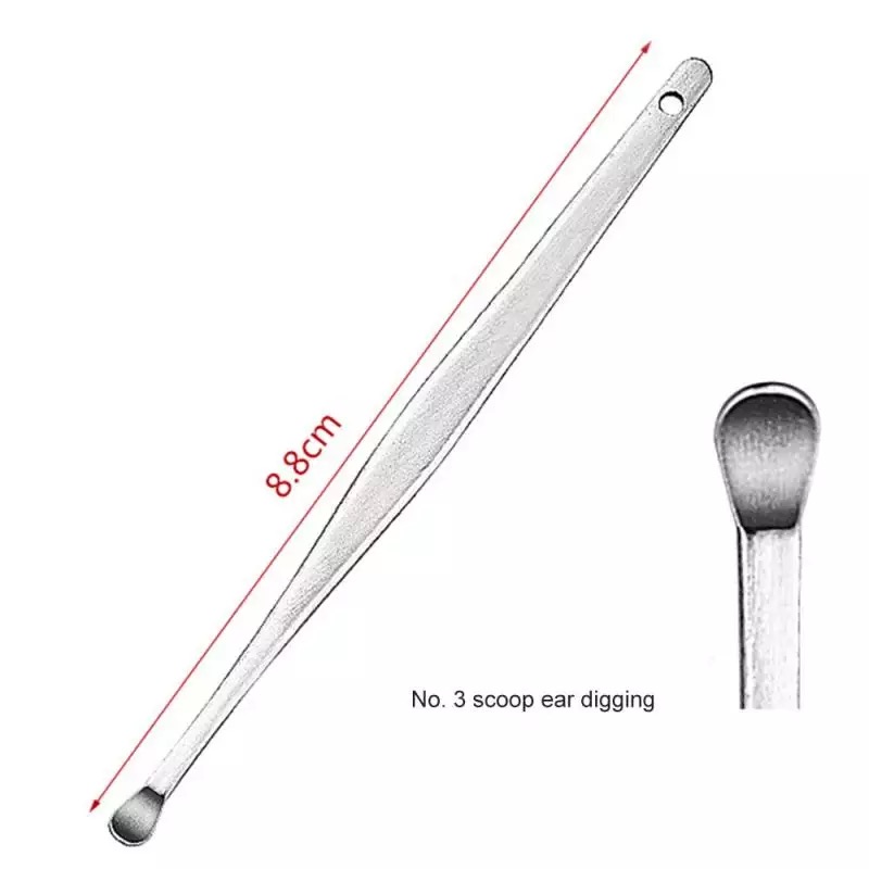 Stainless Steel Ear Wax Catcher Cleaning Tool
