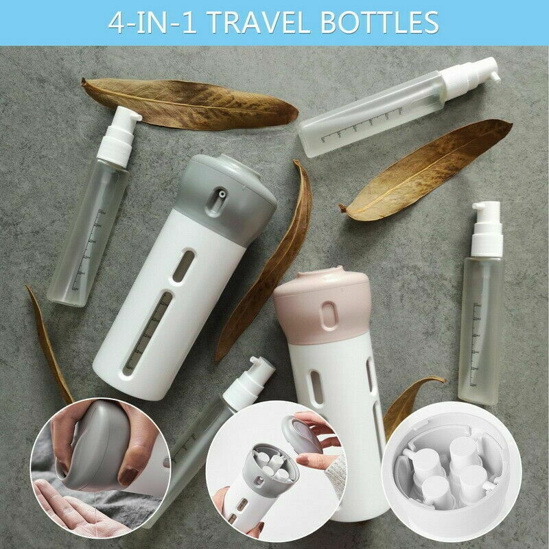 4 in 1 Refillable Travel Bottles