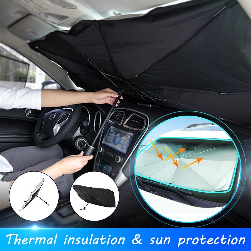 Umbrella Style Car SunShade Curtains