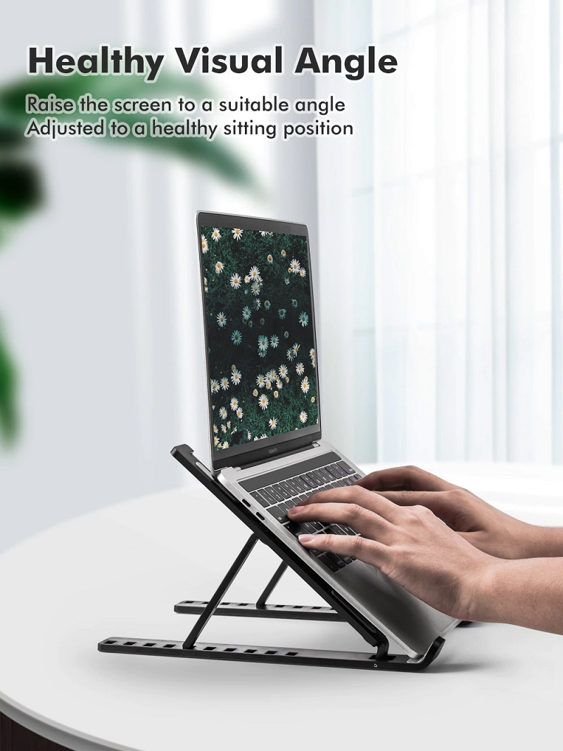 Adjustable Foldable Non Slip Laptop Stand