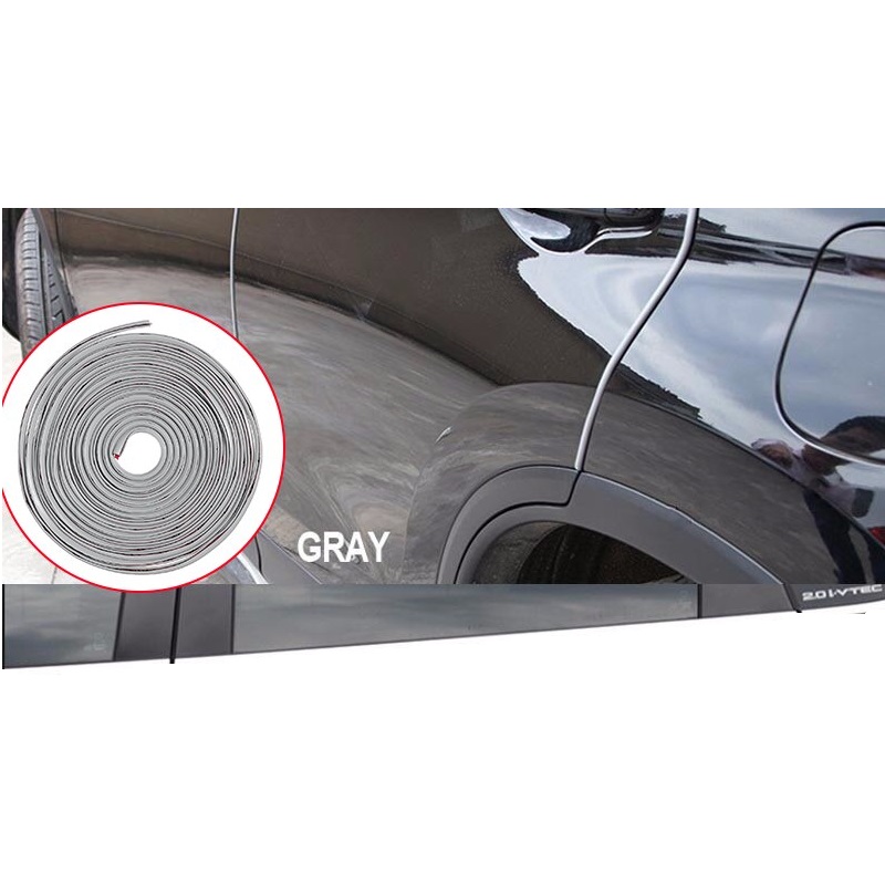 Durable Auto Universal Car Door Edge Gray