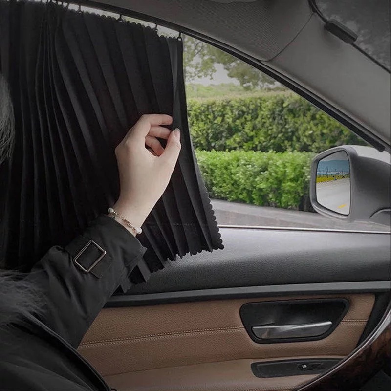 Pack OF 4 Magnetic Car Sunshade Curtains