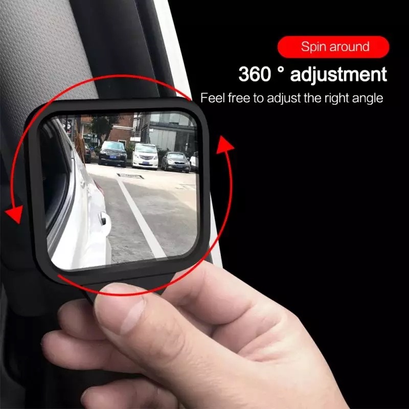 Car Adjustable Side Rear View Blind Spot Mirror