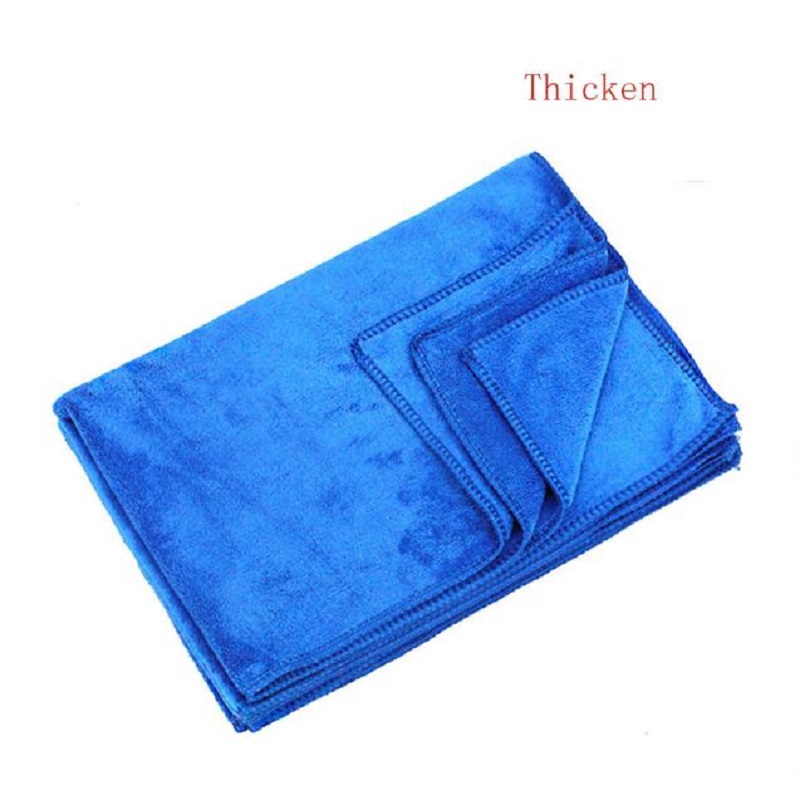 New Thicken Car Care Microfiber Cleaning Towel 30 Cm * 70 Cm