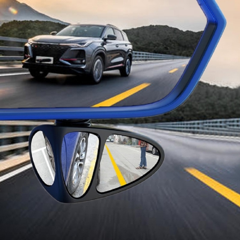 Adjustable 3 in 1 Car Blind Spot Wide Angle View Right Mirror