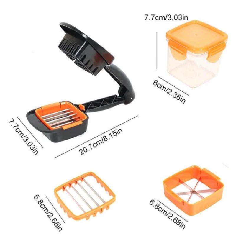 5 In 1 Portable Multifunctional Vegetable Cutter