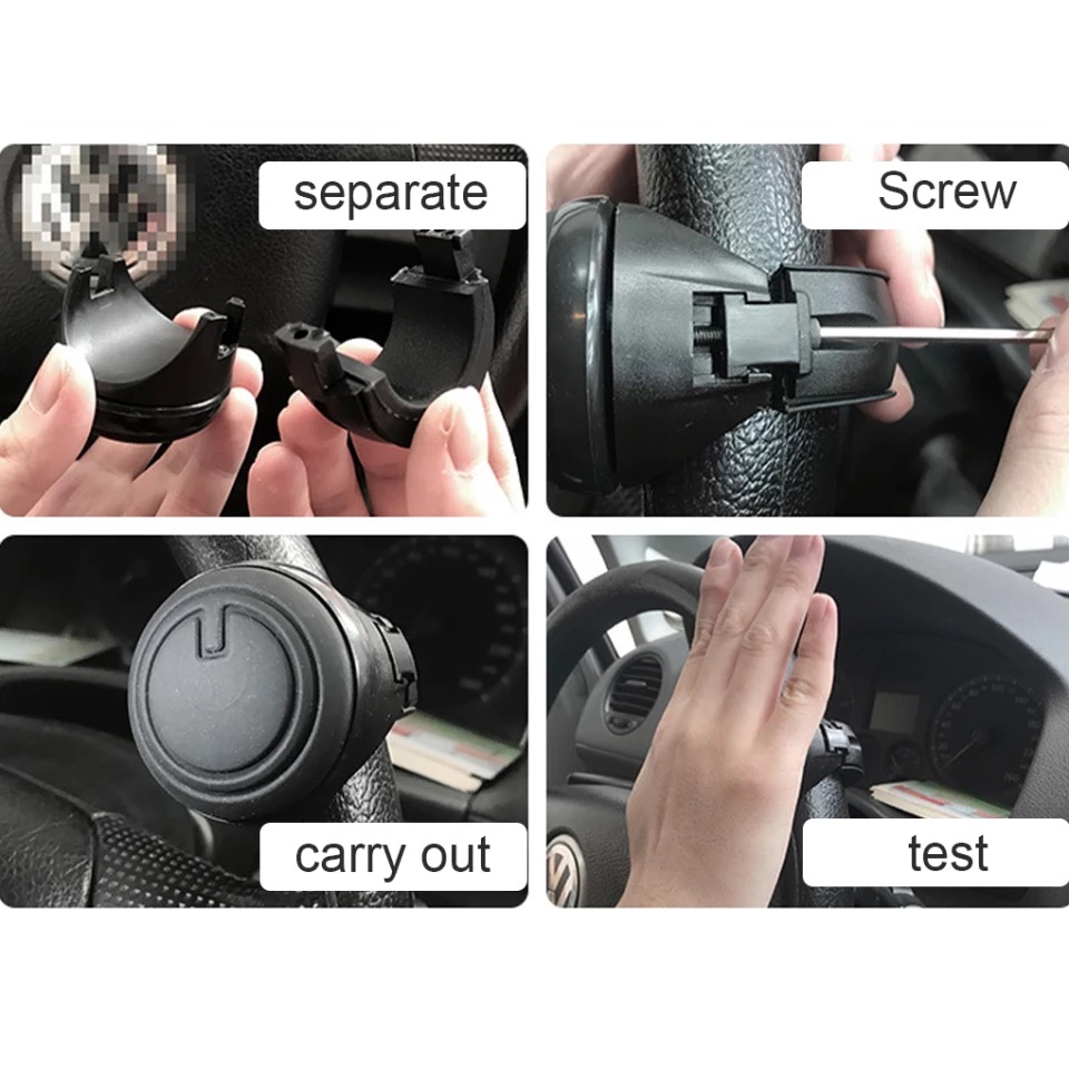 Car Steering Wheel Power Handle Car Hand Control Steering Wheel 360