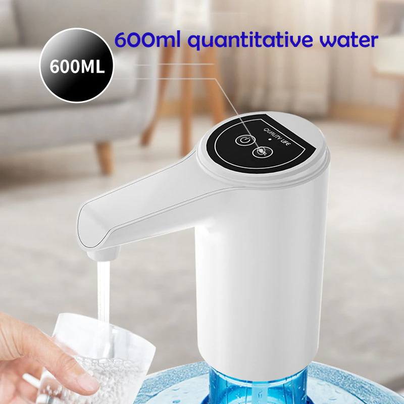 all in one water Bottle Pump USB Charging Automatic Electric Water Dispenser