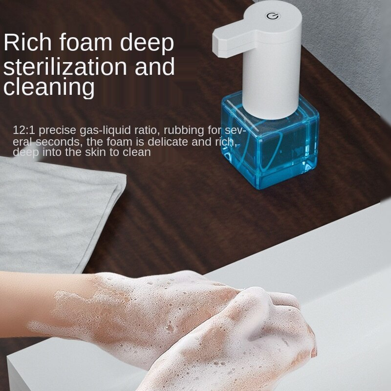 Automatic Induction Foam Soap Dispenser Home School Disinfection Liquid Dispenser
