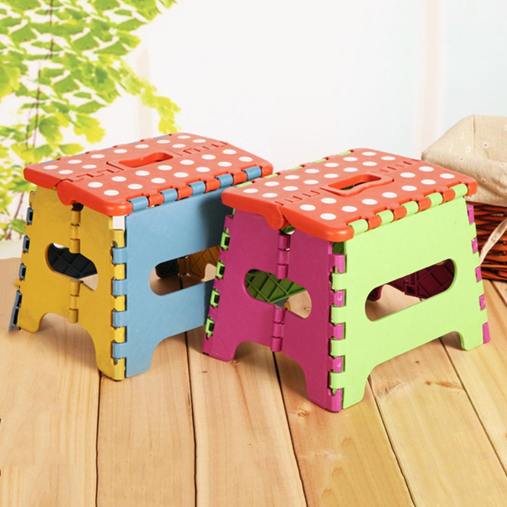 Portable Step Stool Folding Durable Plastic Stool For Children