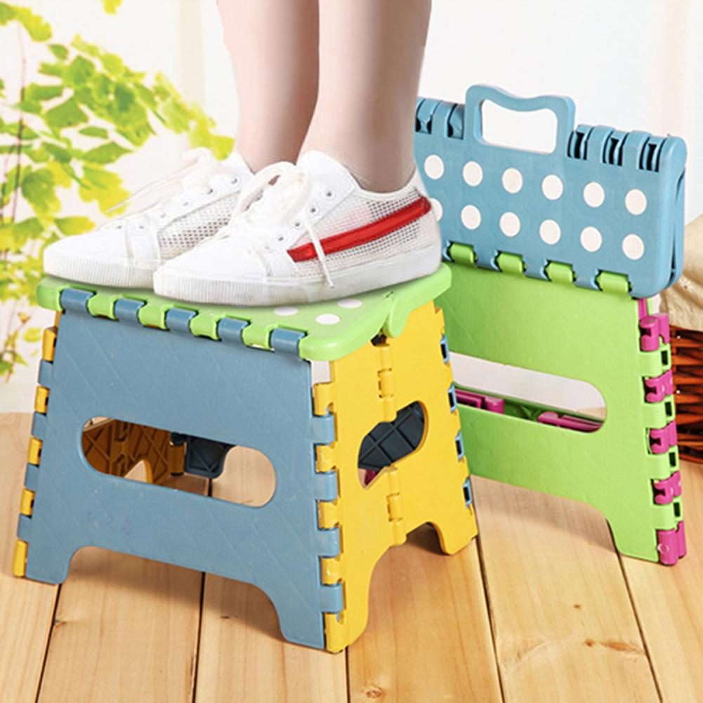 Portable Step Stool Folding Durable Plastic Stool For Children