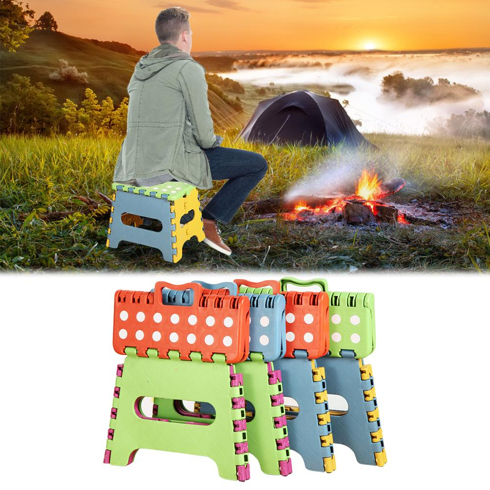 Portable Step Stool Folding Durable Plastic Stool For Adults Children