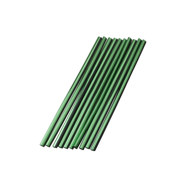 10Pcs Universal Car Air Conditioner Decorative U Shape Moulding Strips Green