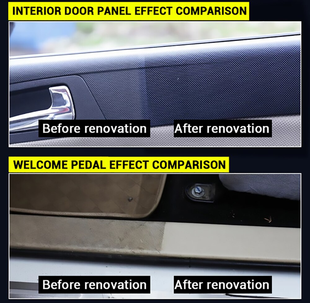 Interior Plastic Protection Wax Shiner Instrument Panel Refurbishment Agent