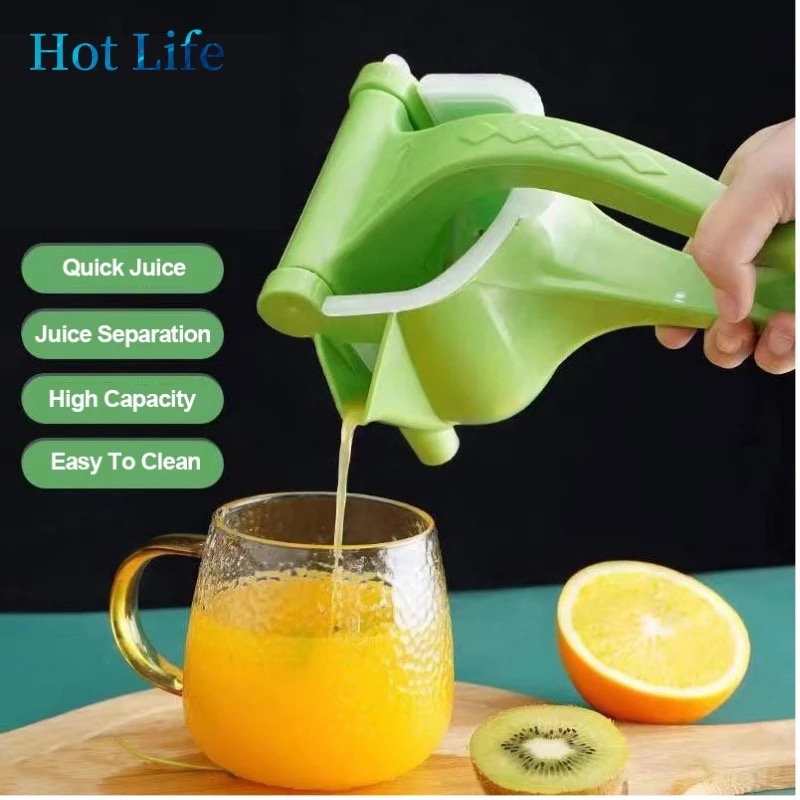 Manual Juice Squeezer ABS Hand Pressure Juicers Pomegranate Orange Lemon Sugar Cane Juice Fresh Fruit Tool Kitchen Accessories