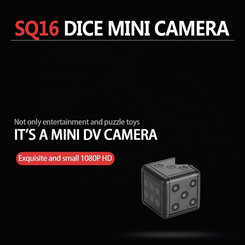 SQ16 Full HD Mini Camera Motion DV Recorder Night Version Video Sport DV Camera Dice Cam 1080P 