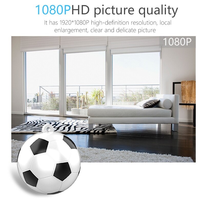 SQ20 High Definition Mini Camera Night Vision For Home Security Mini Football Camera 1080P 