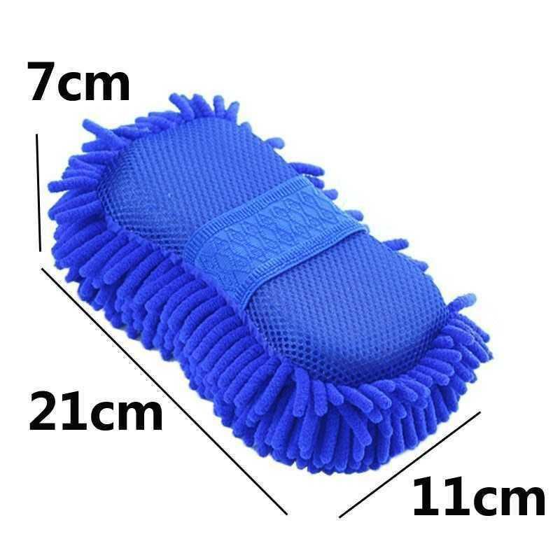 Pack of 3 Car Washing Gloves Car Cleaning Sponge Superfine Fiber 3 Pcs