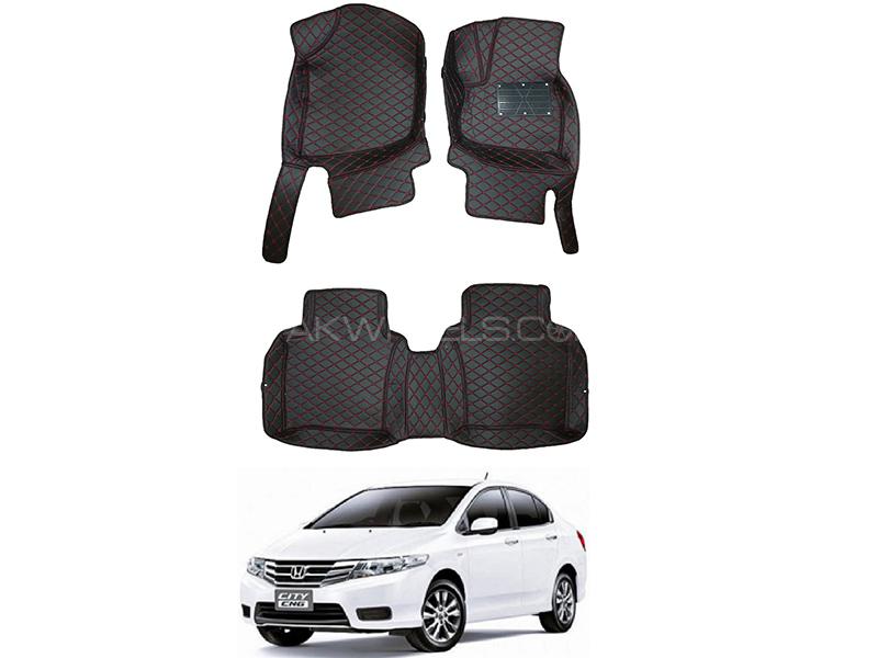 7D Car Floor Mate For Honda City 2009 to 2019