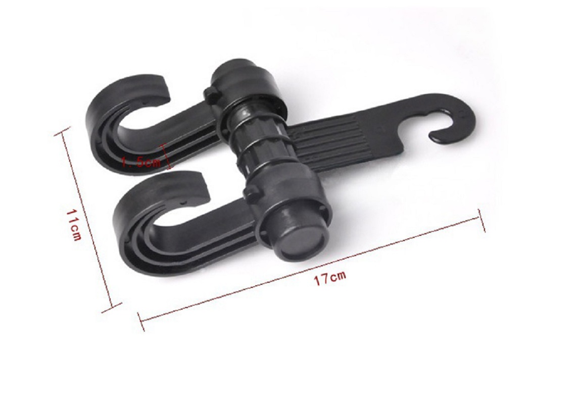 2 Pcs Universal Car Seat Organizer Hook